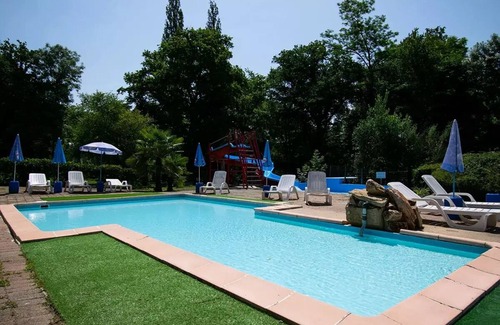 Saint-Honore-les-Bains Casa | Mobilheim Komfort 2 Schlafzimmer klimatisierte 4 Personen
