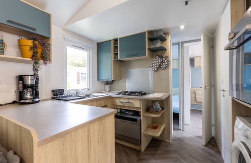 Lege-Cap-Ferret Alquiler De RV | Mobilhome, 3 habitaciones y 2 baños, con terraza, pista de tenis y parrilla