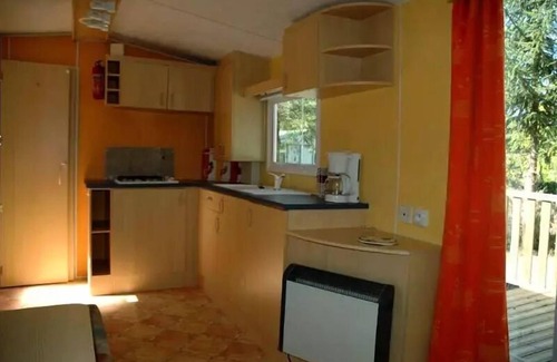 Nabirat Casa | Mobilhome M7 35m2 mit überdachter Terrasse / 2 Schlafzimmer 4 Personen