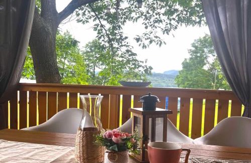 Hrastnik Apartamento | Mobilna hiška pogled na jezero