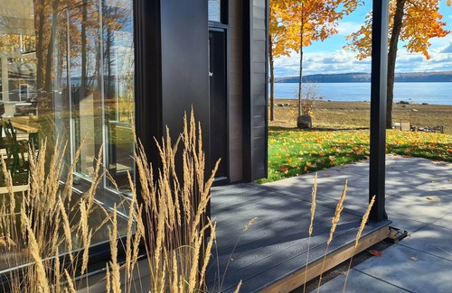 Saint-Augustin-de-Desmaures Casa | Modern and contemporary house on the banks of the Saint Laurent