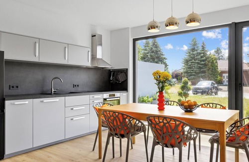 Beckerwitz Casa | Modern holiday home with a terrace and a garden
