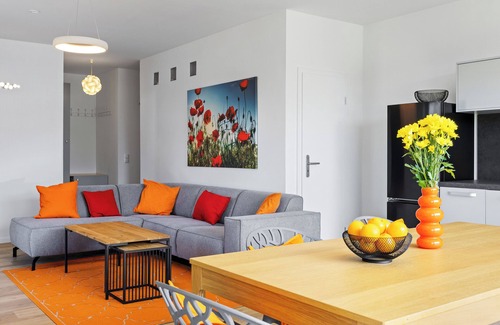 Beckerwitz Casa | Modern holiday home with a terrace and a garden