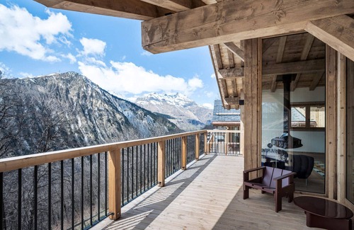 Le Villard Chalet De Esquí | Chalet moderno en Villarabout - 12 pers, 260m², sauna, sala de cine