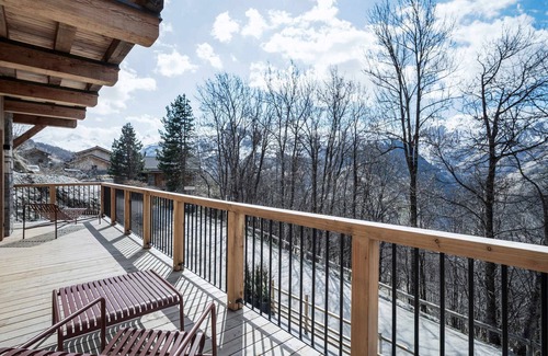 Le Villard Chalet De Esquí | Chalet moderno en Villarabout - 12 pers, 260m², sauna, sala de cine