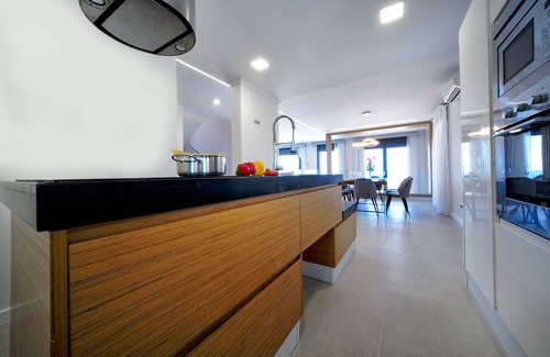 Maspalomas Villa | Villa moderna con vistas al mar, piscina privada, jacuzzi, bar piscina, bbq