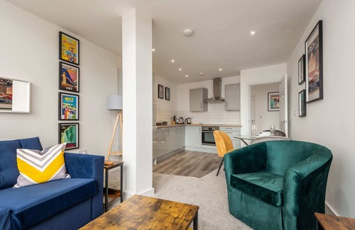 Rotherham Apartamento | Modern 1 Bed Central Rotherham Apartment