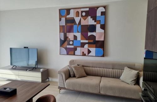 Nardaran Apartamento | Modern 1-Bedroom Apartment at Sea Breeze Park Residences 2, Just Steps from the Beach, with Pool, Gym, Restaurants and Free Parking