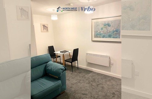St Helens Apartamento | Modern 1 Bedroom Flat in St Helens – Ideal for Relocation or Work Trips