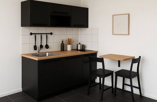 Lebenstedt Apartamento | Modern 1-room apartment with feel-good character.