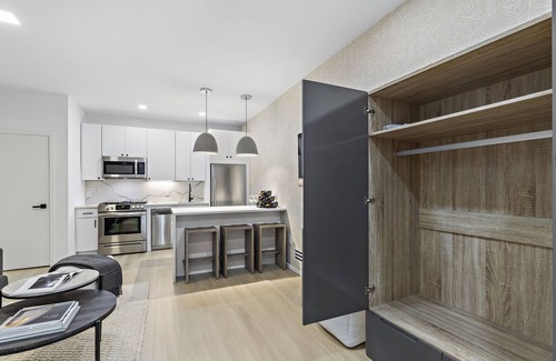 Communipaw Apartamento | Modern 1Bd 1Ba Full Kitchen Private Exec. Suite · Jersey City ·20min to NYC!