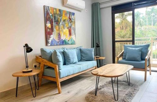Central Kampala Apartamento | Modern 1BR Apt Near Acacia Mall