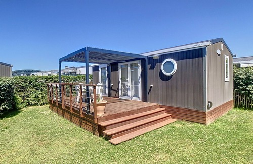Jullouville-les-Pins Casa | Casa móvil cómoda para 4 personas, 200m de la playa, piscina y servicios, Jullouville