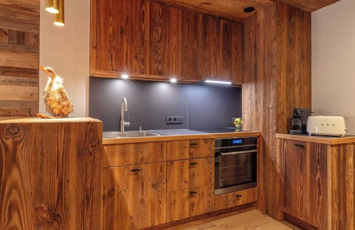 Megeve Apartamento | Apartamento moderno en Megeve, cerca de remontes