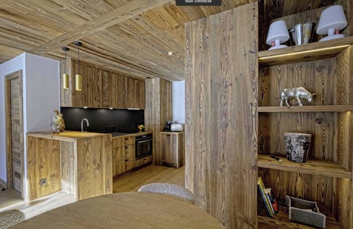 Megeve Apartamento | Apartamento moderno en Megeve, cerca de remontes