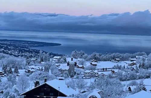 Thollon-les-Memises Apartamento | Modern 2 bedroom apartment with lake view, close to cablecar, ski slopes, restaurants and Lake Geneva