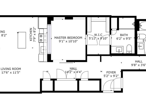 Eisenhower East Apartamento | Modern 2BR in The Carlyle District w/ Amenities