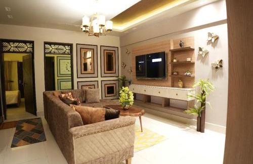 D.H.A. Apartamento | Modern 2BR near Clifton Sea View 5min Netflix, Parking