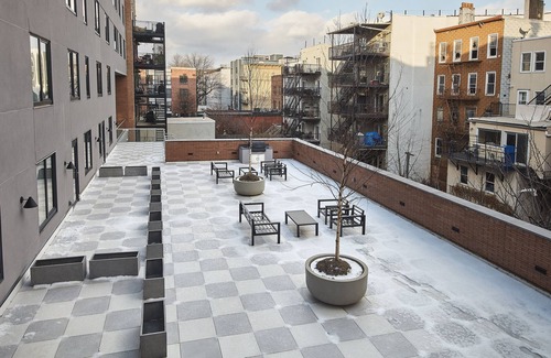Hoboken Apartamento | Modern 3 BR Loft -shared Deck - gym - Mins to NYC