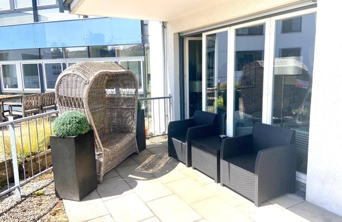 Grossheppach Apartamento | Modern 3-room flat with fantastic roof terrace near Stuttgart