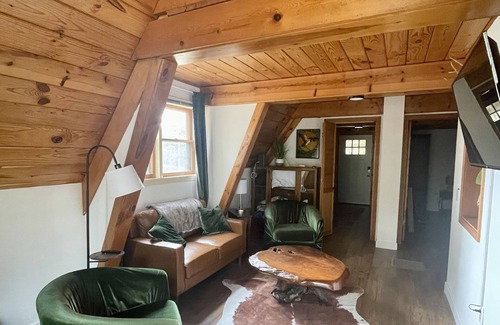 Stockton Cabina | Modern A-Frame Cabin with a Tranquil Pond and Fiber internet!