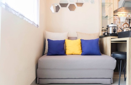 Rawasari Apartamento | Modern and Bright 2BR Green Pramuka Apartment