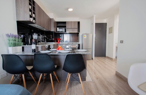 San Joaquin Apartamento | Moderno y luminoso departamento familiar (cercano al metro Carlos Valdovinos)