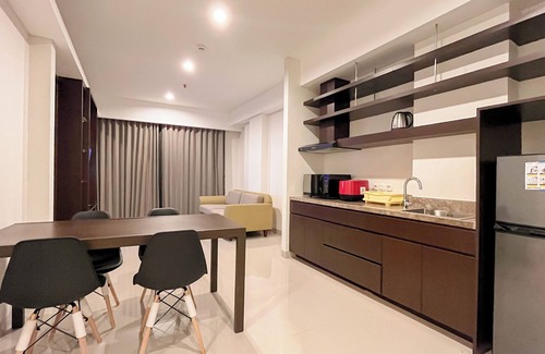 By Pass Ngurah Rai Apartamento | Modern And Stylish 2Br (No Kitchen) Apartment At Skales Residence Nusa Dua Bali