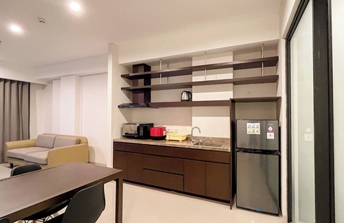 By Pass Ngurah Rai Apartamento | Modern And Stylish 2Br (No Kitchen) Apartment At Skales Residence Nusa Dua Bali