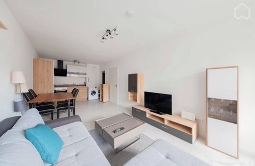 Am Riesenfeld Casa | Apartamento moderno en Munich con un gran balcón.