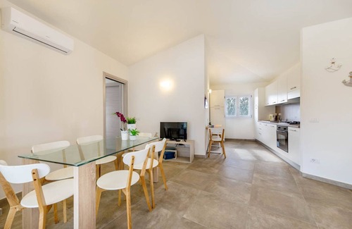 Monte Petrosu Apartamento | apartamento moderno a 5 min. del mar con piscina, aire acondicionado y wi-fi
