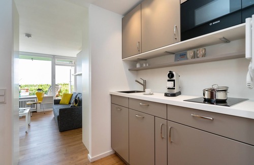 List Apartamento | Modern apartment with terrace, unique sea view and WLAN. Pets allowed.