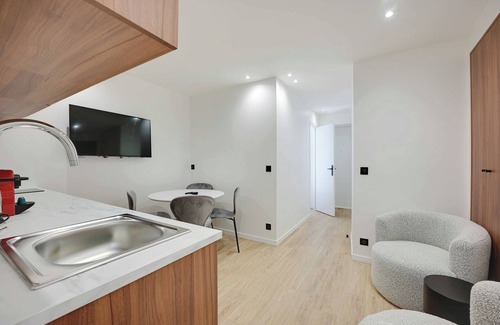 Aubervilliers Apartamento | Apartamento moderno con terraza.