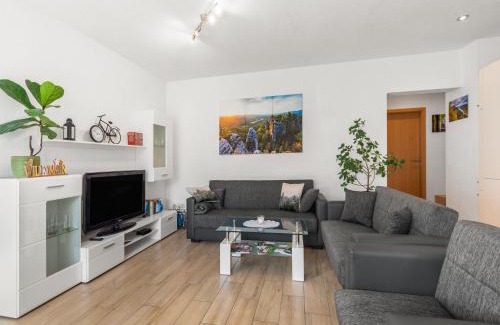 Sebnitz Apartamento | Modern apartment in Sebnitz with a terrace in Sebnitz