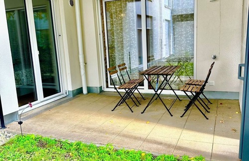 Wilsdruffer Vorstadt/Seevorstadt-West Apartamento | Modern apartment in the center with large terrace
