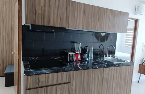 Ejidal Apartamento | Modern Apartment Rooftop & Gym