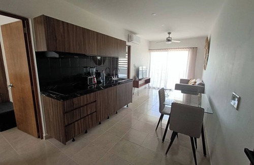 Ejidal Apartamento | Modern Apartment Rooftop & Gym