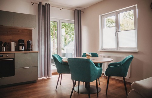 Groemitz Apartamento | Apartamento moderno con terraza propia en la azotea, ubicado en el patio histórico