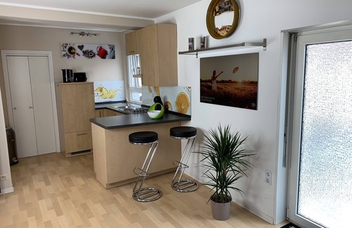 Heidingsfeld Apartamento | Apartamento moderno Terraza | WLAN | Heidingsfeld
