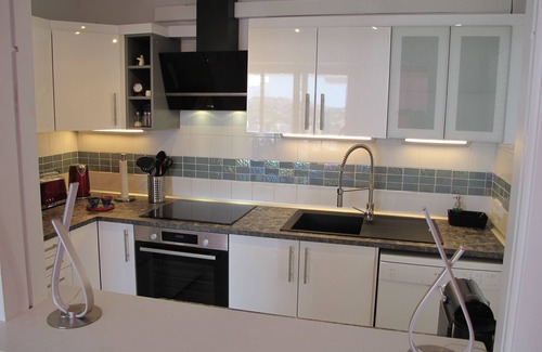 Ses Rotes Velles Apartamento | Apartamento moderno con piscina compartida, wifi, aire acondicionado y vistas al mar en Santa Ponsa