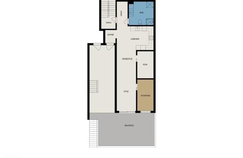 Tromsdalen Apartamento | Modern apartment with a view and parking