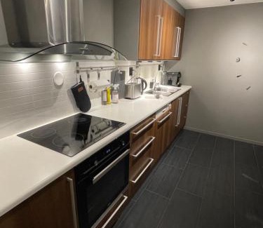 Krokelvdalen Apartamento | Modern Apartment with Aurora & Midnight Sun Views, Close to Snow Dome, ski slopes Store & Bus Stop, Free Parking