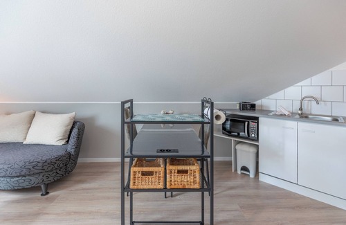Hattstedt Apartamento | Modern apartment with communal terrace and garden in rural Hatt