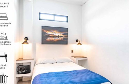 Pachuca Apartamento | Modern 3BR apt. Home office + Smart TV