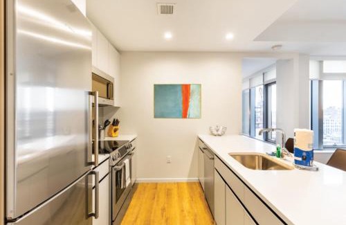 Seaport District Apartamento | Modern Apt with City Views