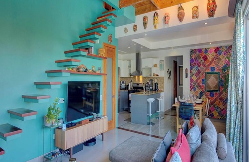 Punta Cana Village Apartamento | Modern & Artsy 3rd-Floor Penthouse w 600sqft Rooftop Terrace, Sleeps 6