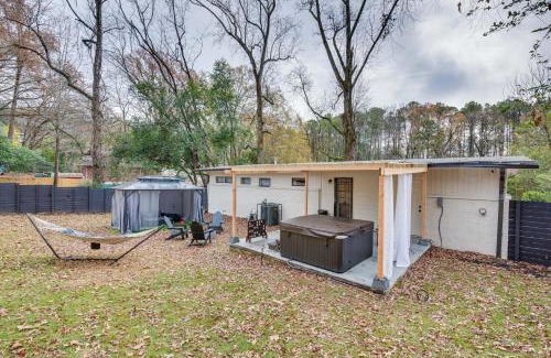 Church Street Casa | Modern Atlanta Retreat Private Hot Tub and Yard!