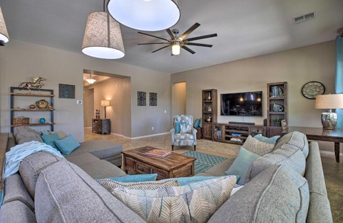 Palm Valley Casa | Modern Azure Home with Beautiful Patio, Pool and Spa!