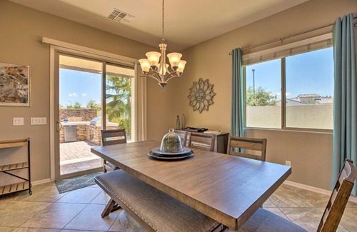 Palm Valley Casa | Modern Azure Home with Beautiful Patio, Pool and Spa!