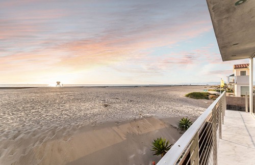Silver Strand Casa | Contemporáneo frente al mar playa de hilo plateado Playa de Silver Strand